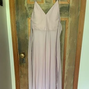 Minimalist Wedding guest / bridesmaid dress L
